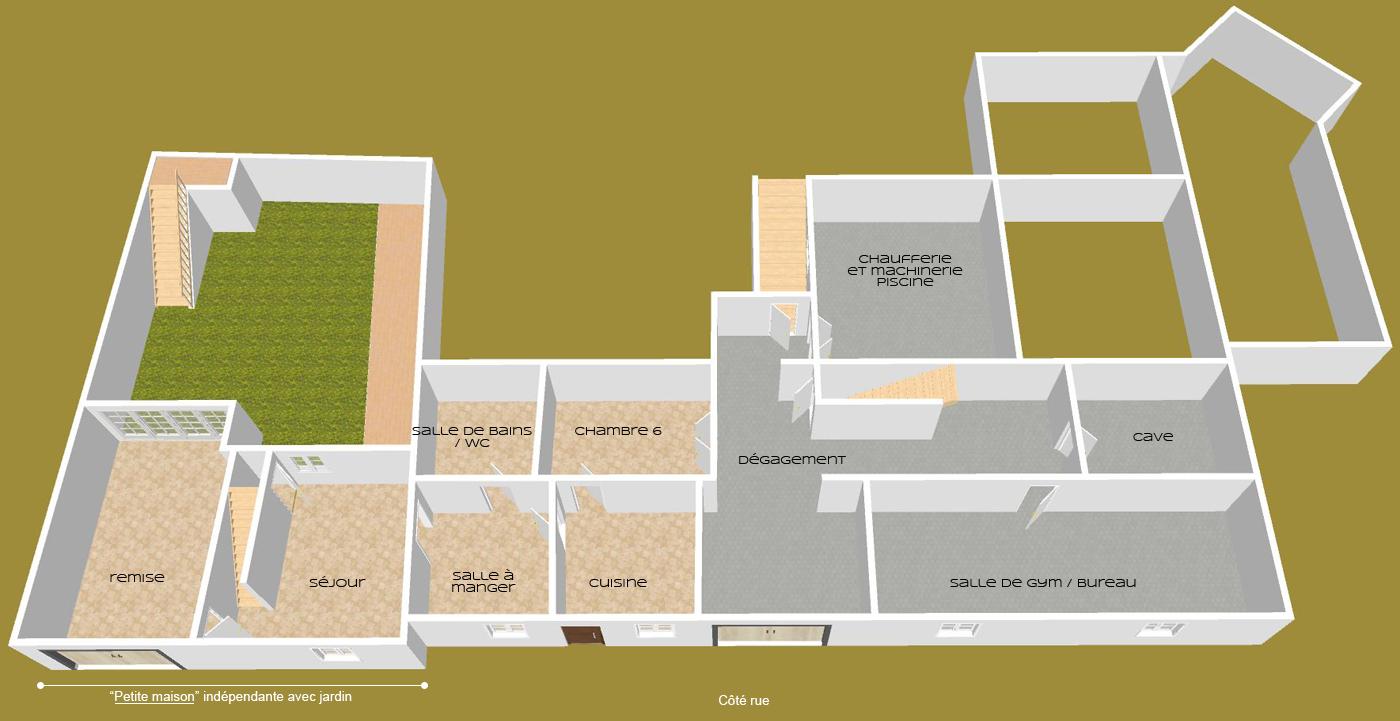 Plan Rez-de-chaussée